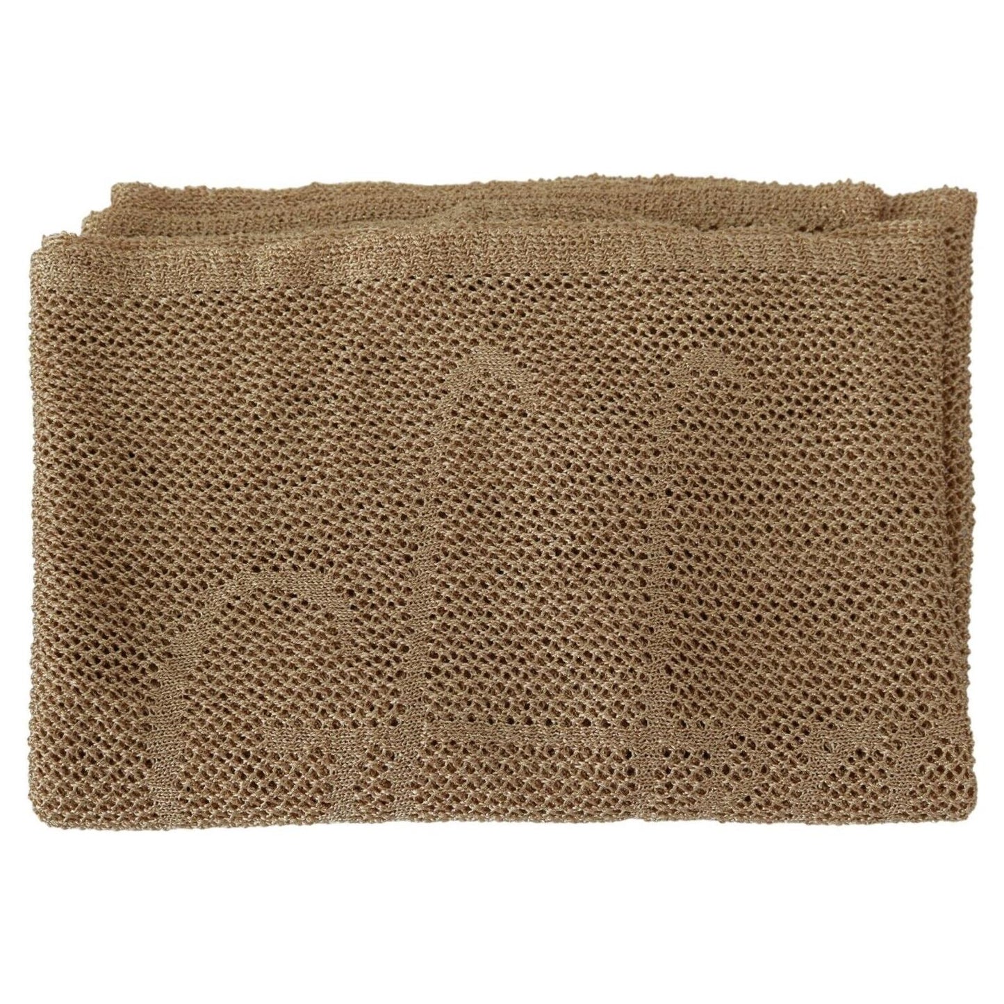 GF Ferre Brown Neck Wrap Winter Shawl Foulard Scarf GF Ferre