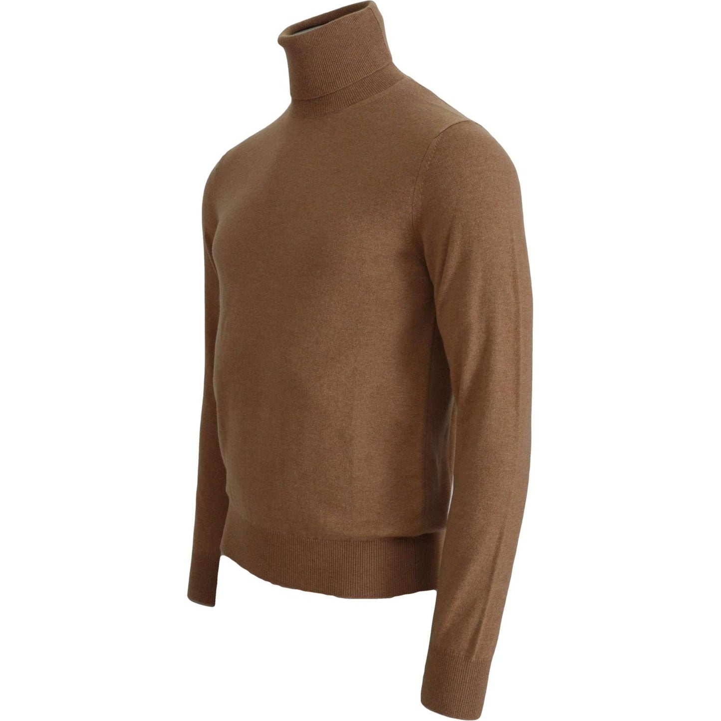 Dolce & Gabbana Beige Cashmere Turtleneck Pullover Sweater Dolce & Gabbana