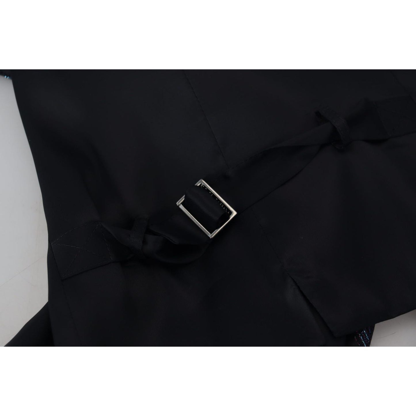 Dolce & Gabbana Multicolor Polyester Waistcoat Dress Formal Vest Dolce & Gabbana