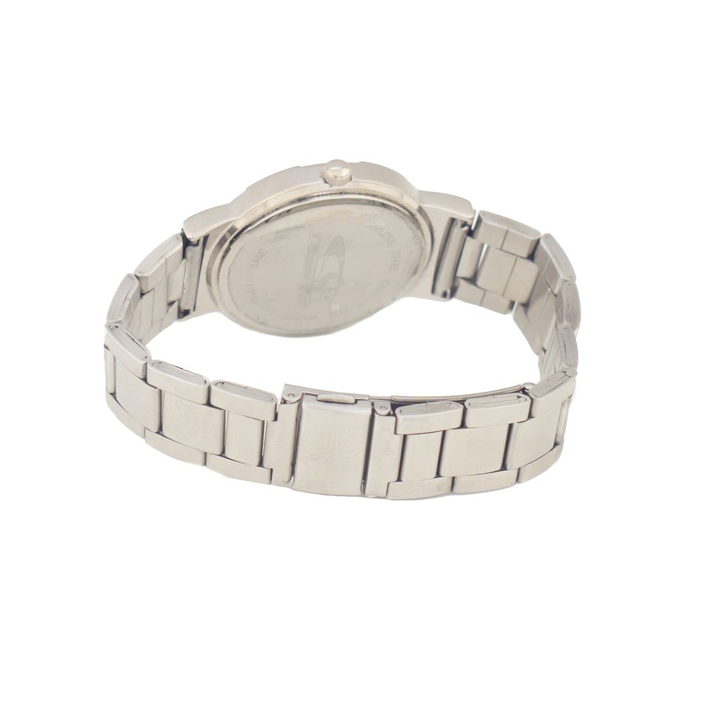 Chronotech Silver Stainless Steel Dress Watch