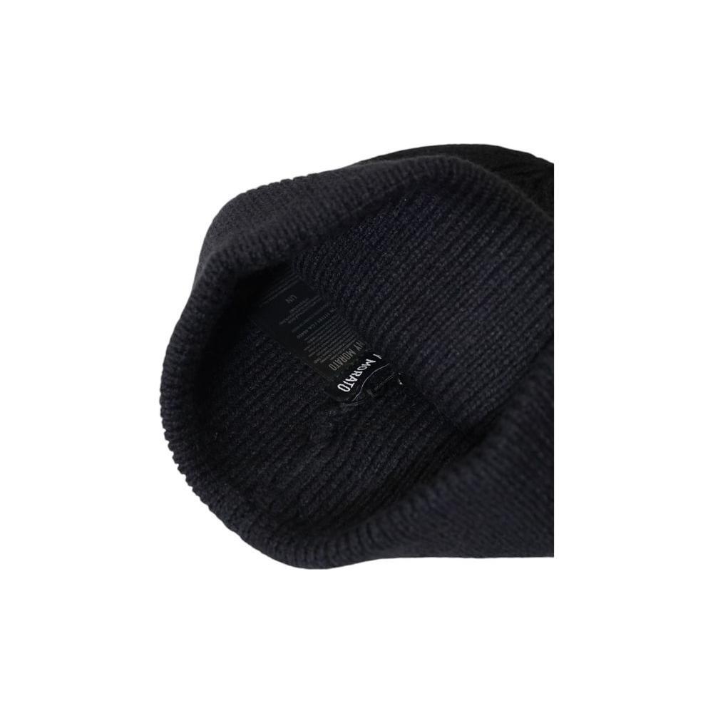 Antony Morato Black Wool Cap (Baseball Hat) Antony Morato