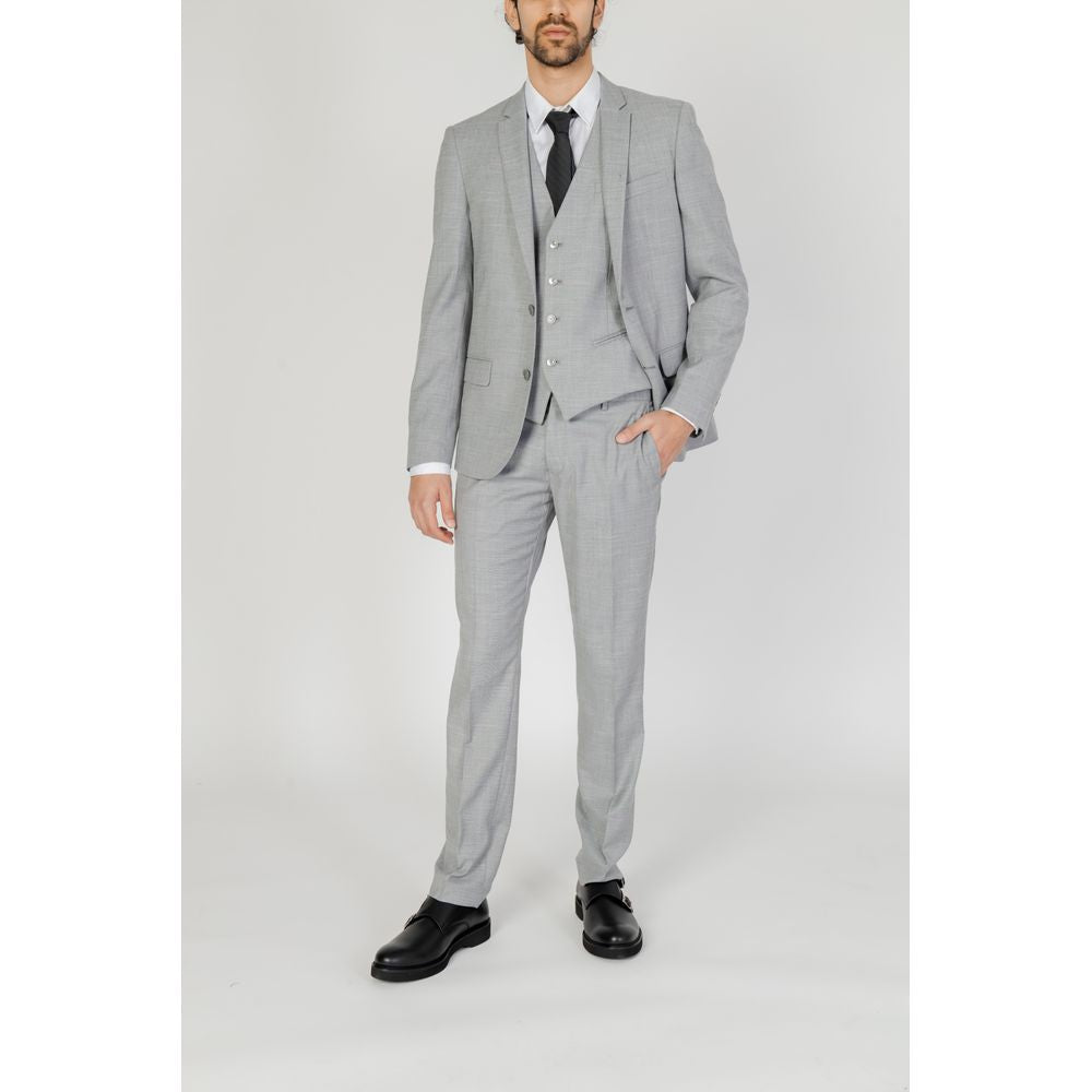 Antony Morato Gray Polyester Dress Pants Antony Morato