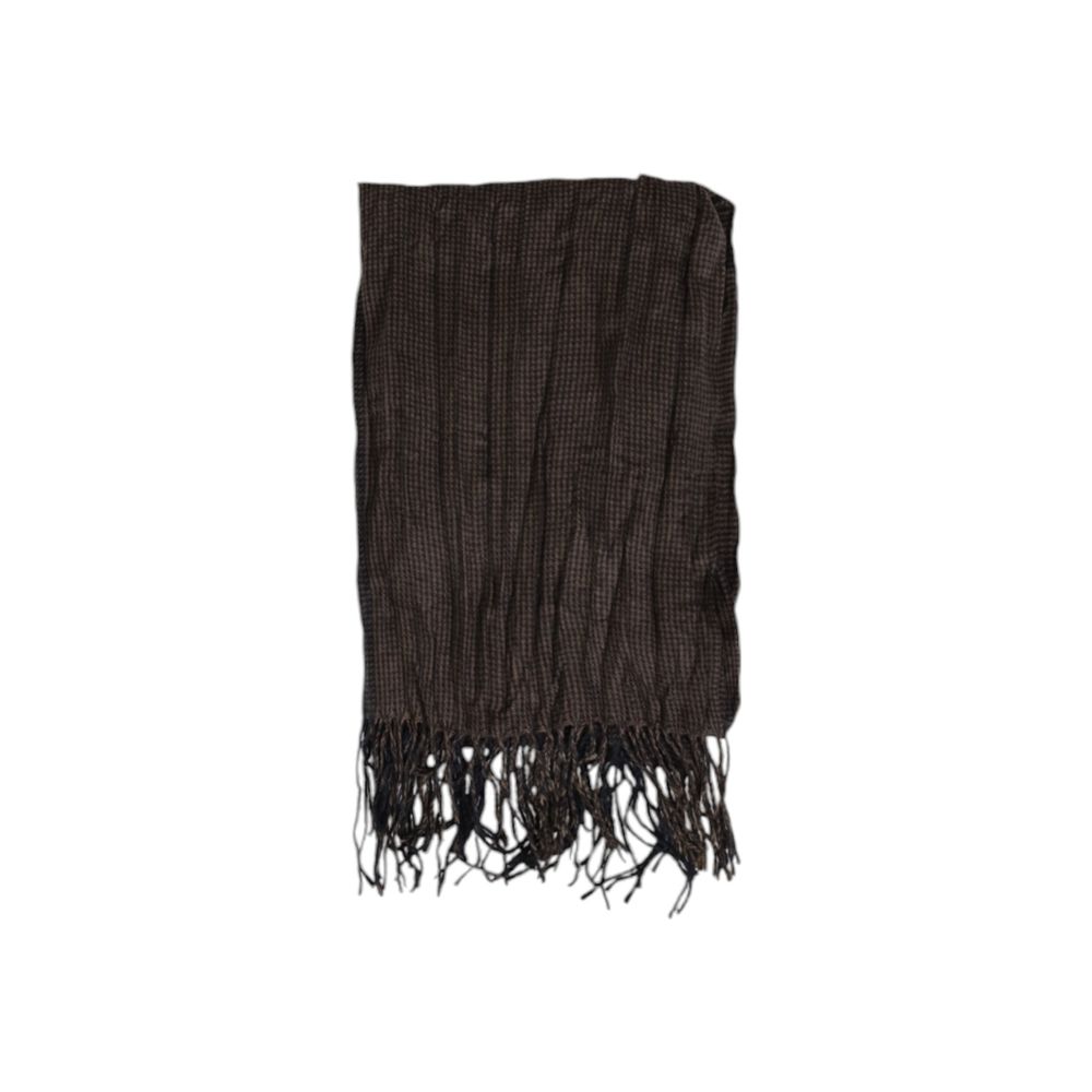 Antony Morato Brown Polyester Scarf Antony Morato