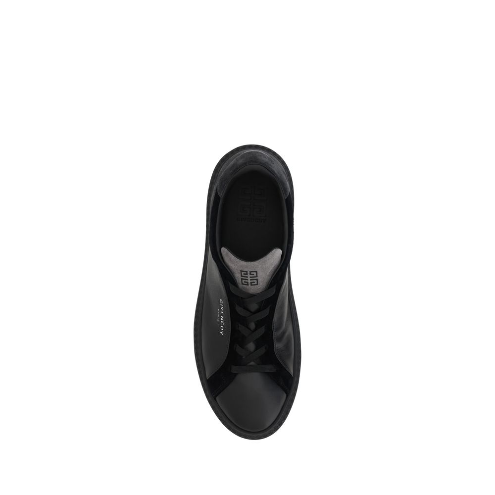 Givenchy Black Leather G Set Sneakers
