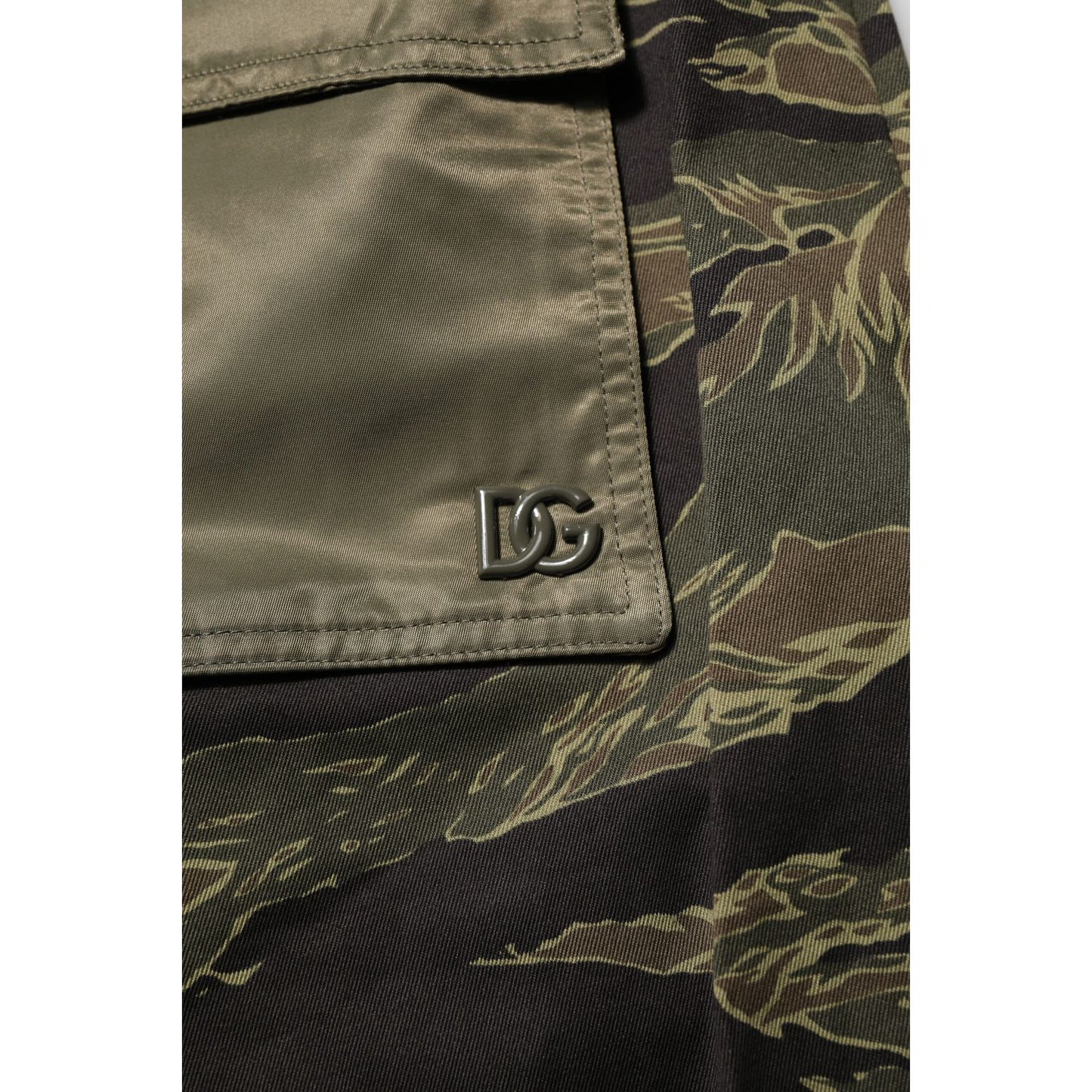 Dolce & Gabbana Multicolor Cargo Camouflage Pants