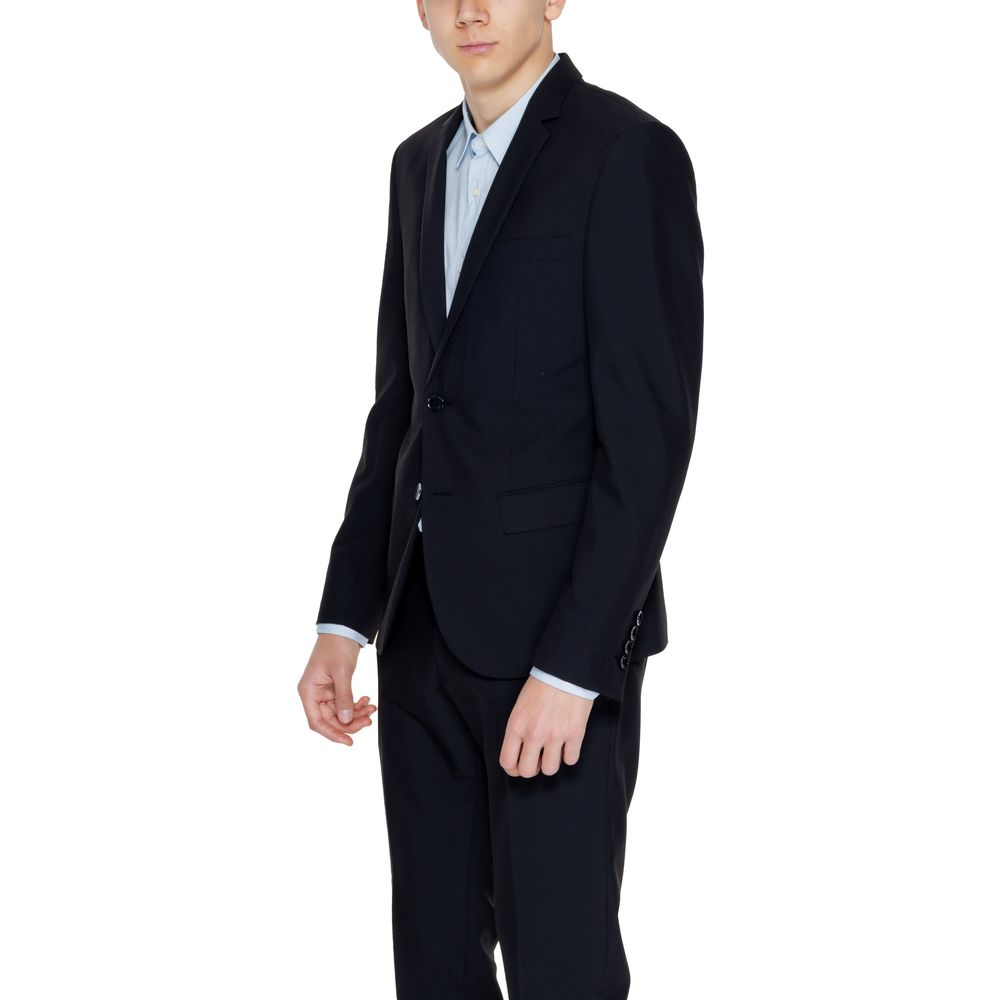 Antony Morato Black Polyester Blazer Antony Morato