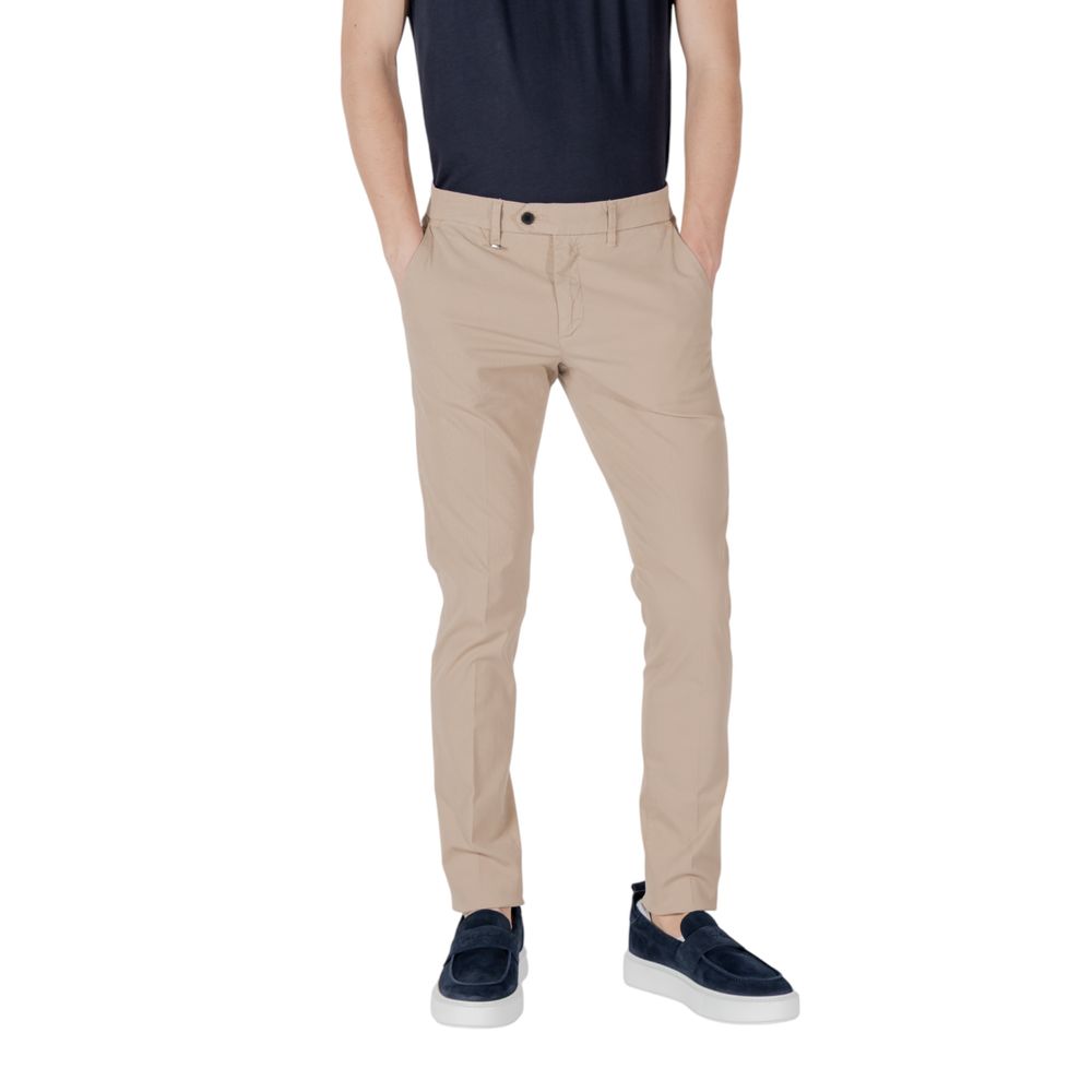 Antony Morato Beige Cotton Skinny Pants Antony Morato
