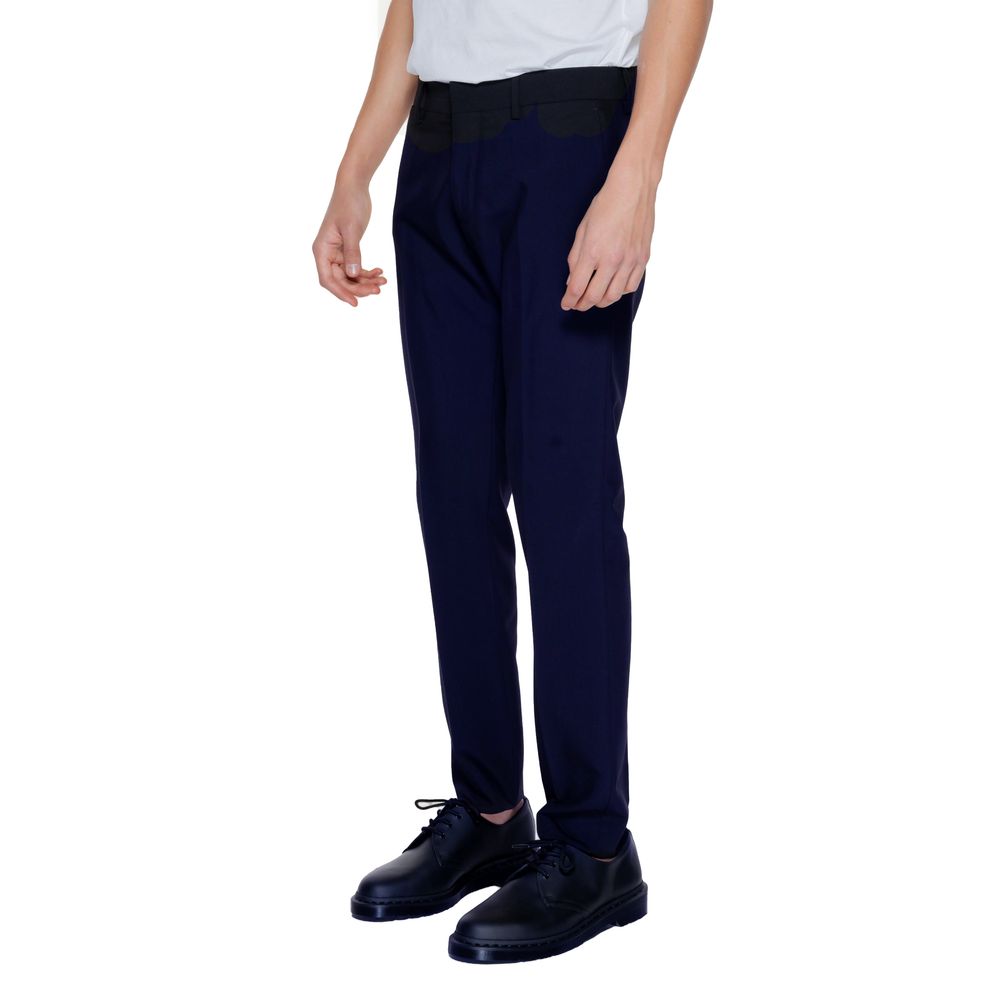 Antony Morato Blue Polyester Pant Antony Morato