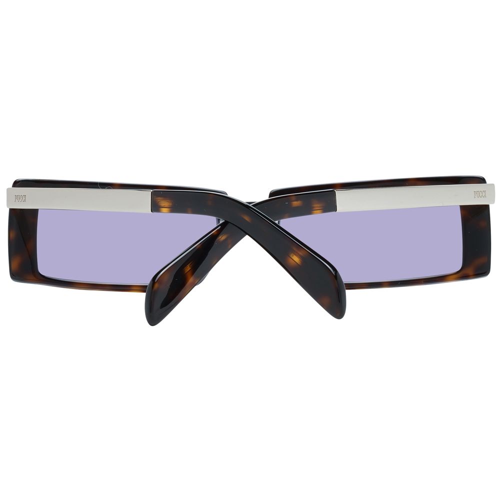 Emilio Pucci Brown Plastic Sunglasses Emilio Pucci