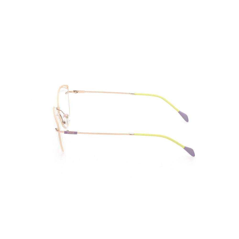 Emilio Pucci Gray Metal Glasses (Frames) Emilio Pucci
