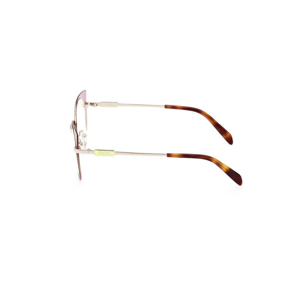 Emilio Pucci Purple Metal Glasses (Frames) Emilio Pucci