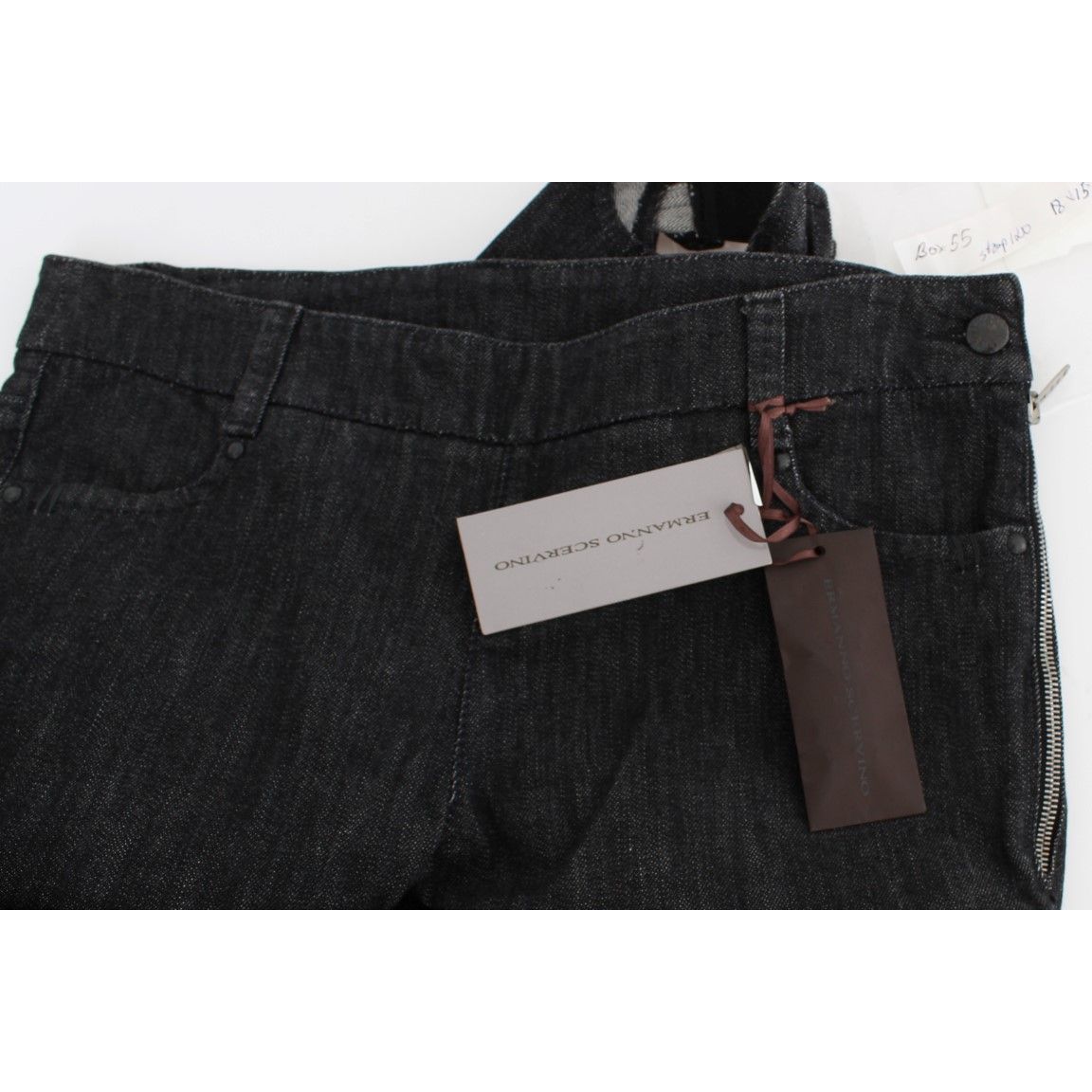 Ermanno Scervino Blue Cotton Slim Fit Denim Jeans Ermanno Scervino