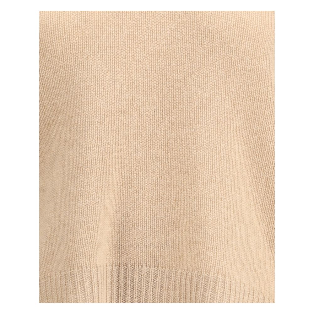 Fabiana Filippi Beige Cashmere Cashmere Sweater Fabiana Filippi