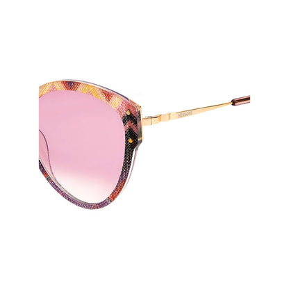 Missoni Gold Plastic Sunglasses