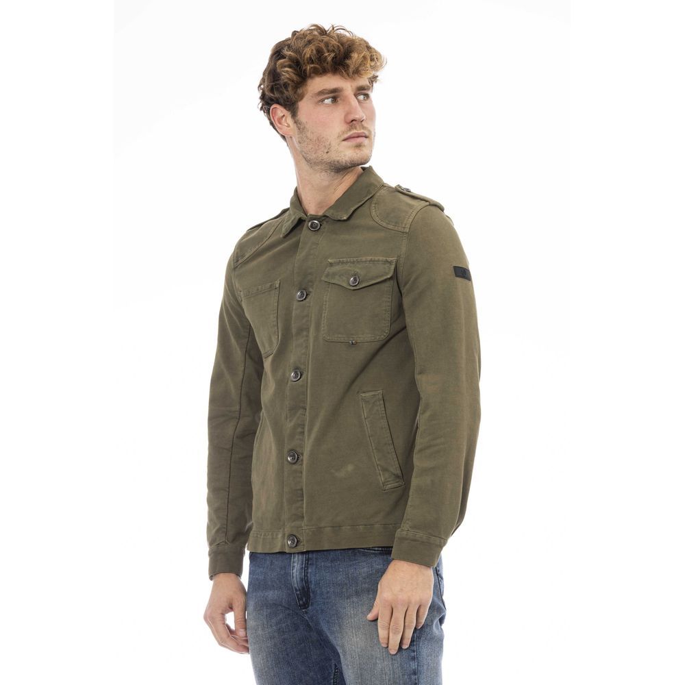 Distretto12 Bicolor Cotton Coat
