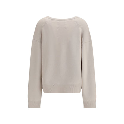 Extreme Cashmere Beige Cashmere Sweater