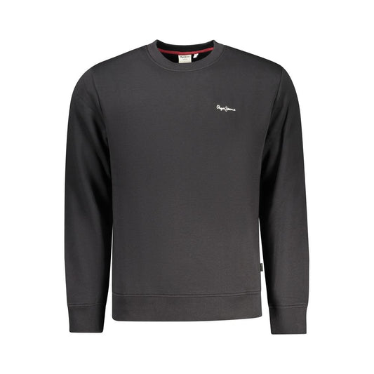 Pepe Jeans Black Polyester Men's Sweatshirt 1728,67403481248,Black,Clothing,Men,New with tags,Pepe Jeans,Sweaters - Clothing,Sweatshirts - Sweaters - Clothing,XL,XXL
