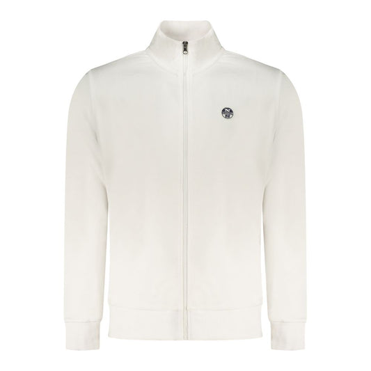 North Sails White Cotton Men's Sweatshirt 1728,3XL,67403481248,Clothing,L,M,Men,New with tags,North Sails,S,Sweaters - Clothing,Sweatshirts - Sweaters - Clothing,White,XL,XXL