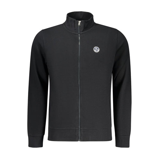 North Sails Black Cotton Men Sweatshirt 1728,3XL,67403481248,Black,Clothing,L,M,Men,New with tags,North Sails,S,Sweaters - Clothing,Sweatshirts - Sweaters - Clothing,XL,XXL