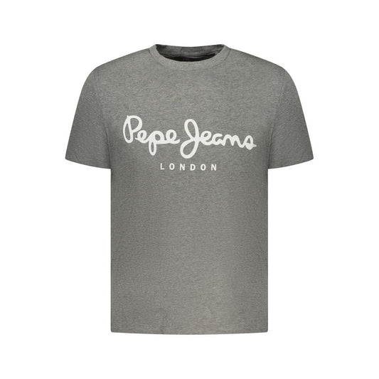 Pepe Jeans Grigio Cotton Men T-Shirt 1728,67403481248,Clothing,Gray,L,M,Men,New with tags,Pepe Jeans,S,Sportswear - Clothing,T-Shirts - Clothing,T-Shirts - Sportswear - Clothing,XL,XXL