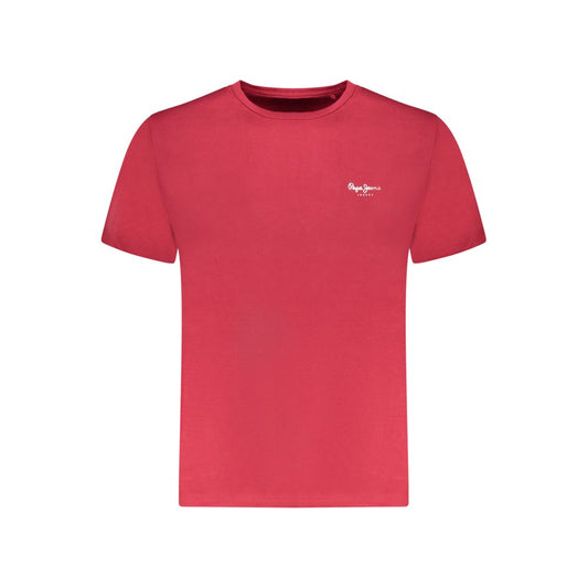 Pepe Jeans Rosso Cotton Men T-Shirt 1728,67403481248,Clothing,L,M,Men,New with tags,Pepe Jeans,Red,S,Sportswear - Clothing,T-Shirts - Clothing,T-Shirts - Sportswear - Clothing,XL,XXL