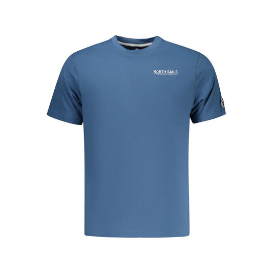 North Sails Blue Cotton Men T-Shirt 1728,3XL,67403481248,Blue,Clothing,L,M,Men,New with tags,North Sails,S,Sportswear - Clothing,T-Shirts - Clothing,T-Shirts - Sportswear - Clothing,XL,XXL