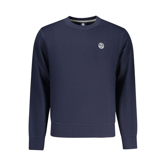 North Sails Blue Cotton Men's Sweatshirt 1728,3XL,67403481248,Blue,Clothing,L,M,Men,New with tags,North Sails,S,Sweaters - Clothing,Sweatshirts - Sweaters - Clothing,XL,XXL