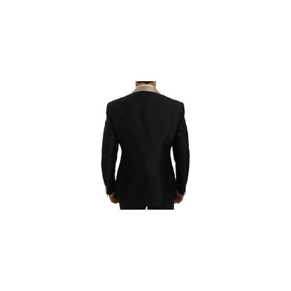 Dolce & Gabbana Black Silk Blazer