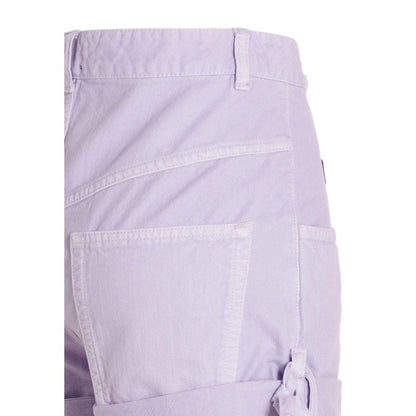 Isabel Marant Purple Cotton Shorts