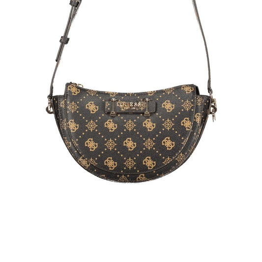 Guess Jeans Marrone Poliuretano Women Handbag 1728,67403481248,Bags,Brown,Guess Jeans,Handbags - Bags,New with tags,Women
