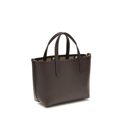 Burberry Beige Calf Leather Bos Taurus Shoulder Bag