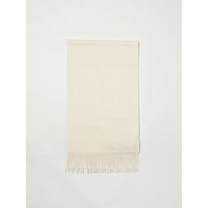 Max Mara White Cashmere Scarf