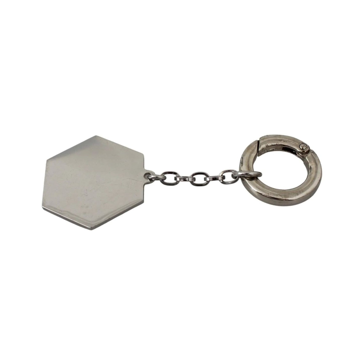 Ferre Blue Metal Keychain