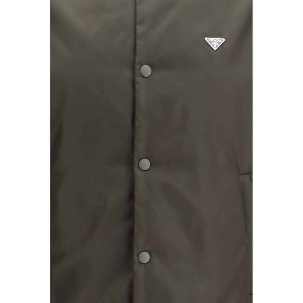Prada Bicolor Nylon Bomber