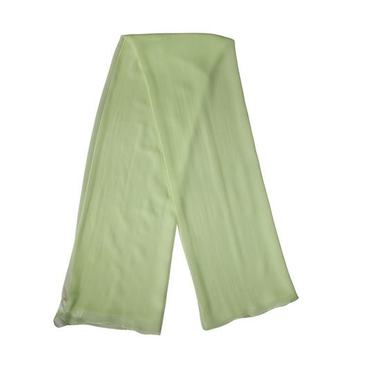 Dolce & Gabbana Light Green Silk Neck Wrap Stole 200cm x 134cm Scarf