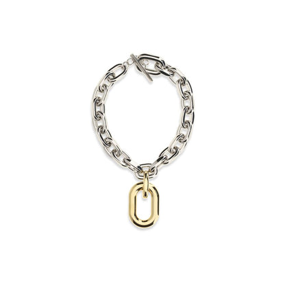 Rabanne Silver Metal Necklace