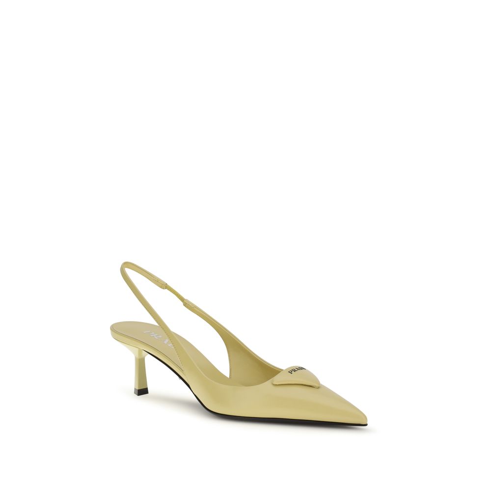 Prada Bicolor Calf Leather Bos Taurus Pumps 1728,72470364320,Bicolor,EU36.5/US6.5,EU36/US6,EU37.5/US7.5,EU38.5/US8.5,New with tags,Prada,Pumps - Shoes,Shoes,Women
