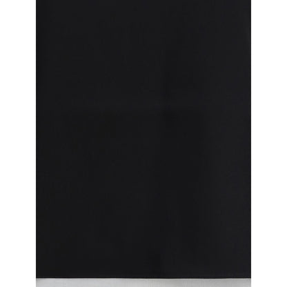 SA SU PHI Black Silk Sleeveles T-Shirt