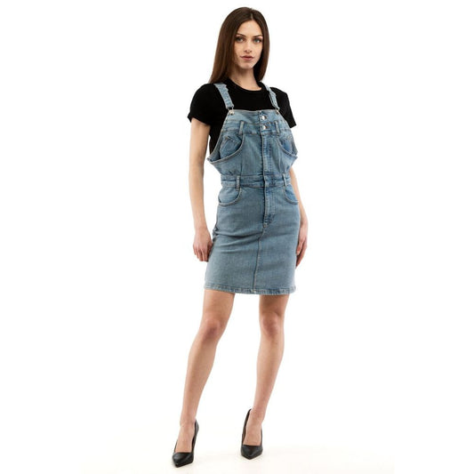 Moschino Multicolor Cotton Casual Dress