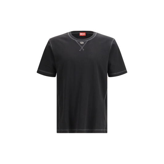 Diesel Black Cotton Sportswear 1728,72470364320,Black,Clothing,Diesel,L,M,Men,New with tags,S,Sportswear - Clothing,T-Shirts - Clothing,T-Shirts - Sportswear - Clothing,XL