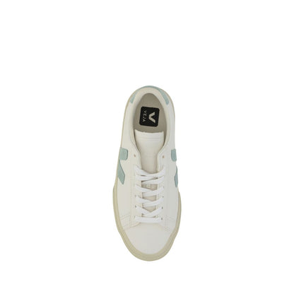 Veja White Calf Leather Bos Taurus Sneakers