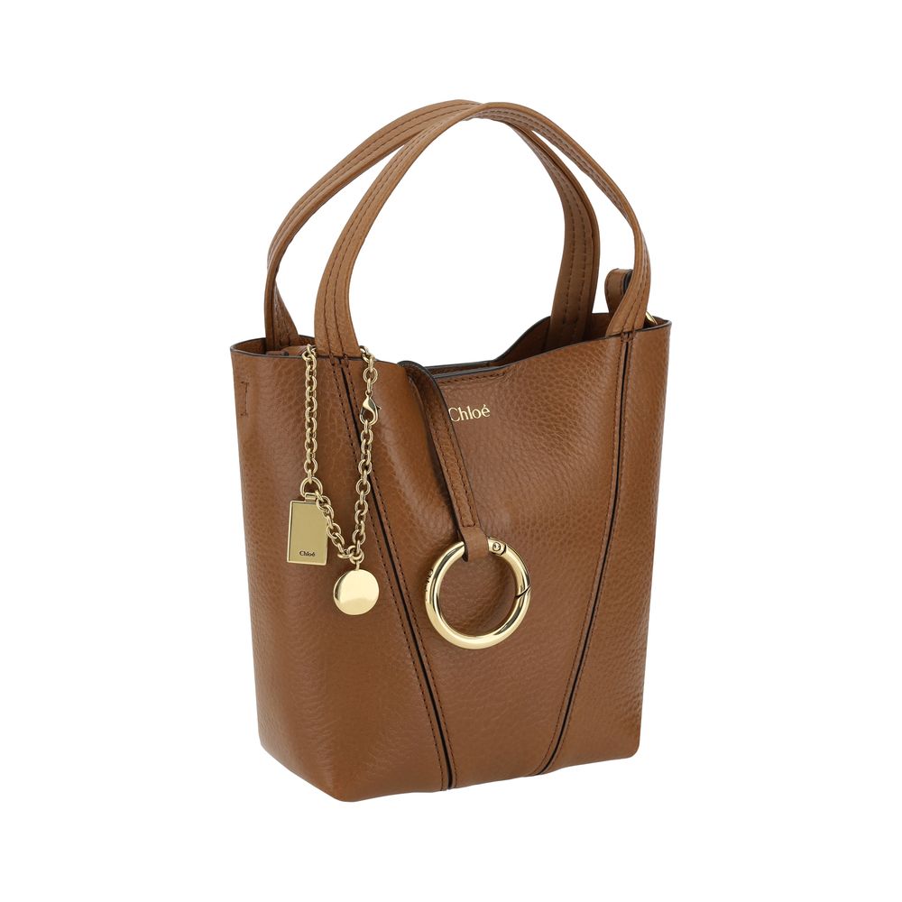 Chloé Brown The Spin Shoulder Bag