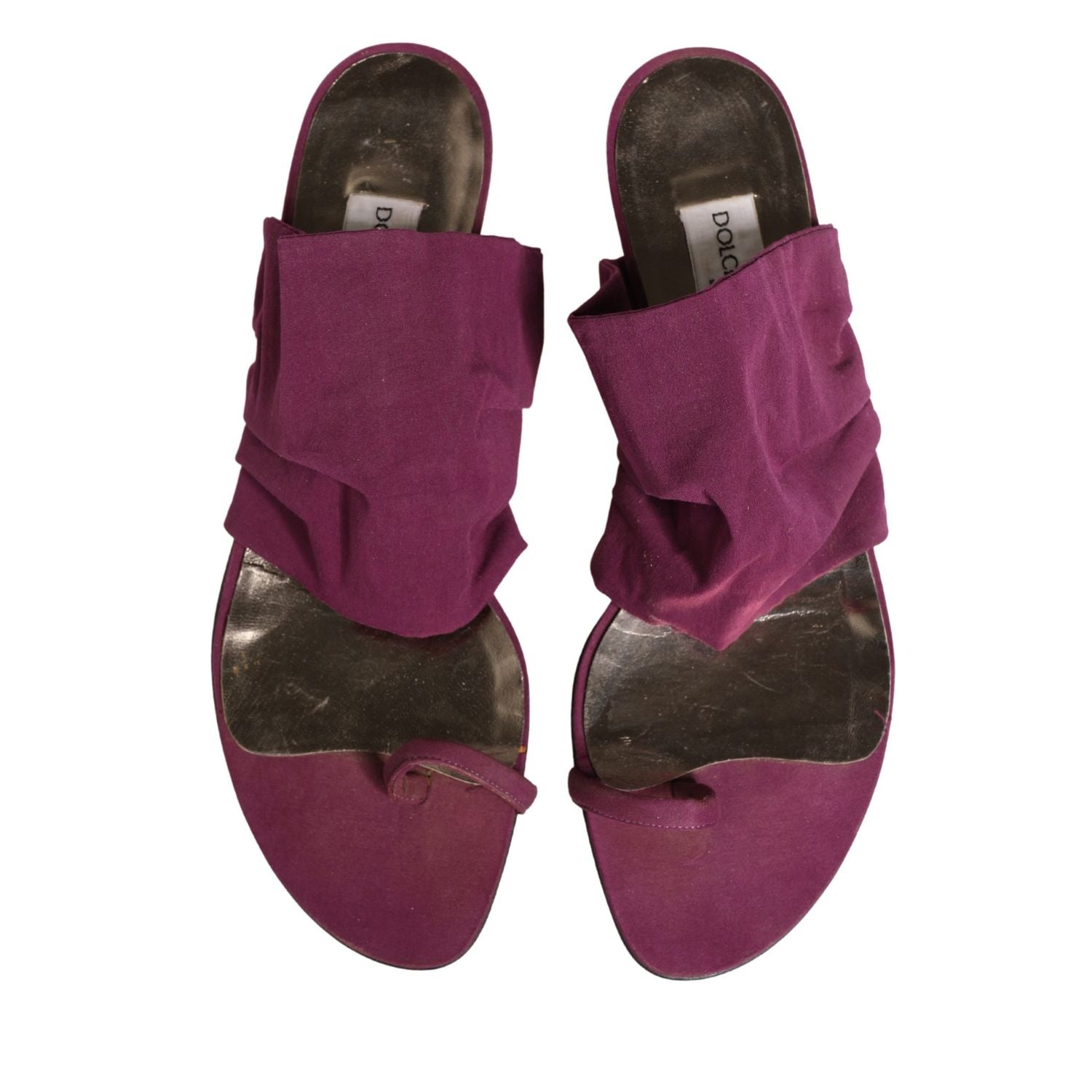 Dolce & Gabbana Violet Heels Sandals Shoes