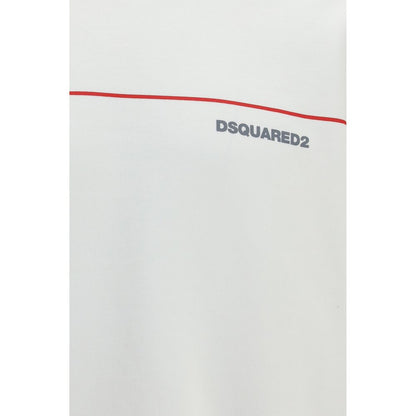 Dsquared² White Cotton Sweatshirt