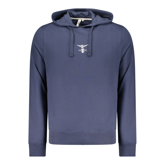 Accademia Militare Blue Cotton Men's Hoodie