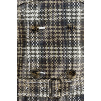 Burberry Brown Polyester Trench Coat