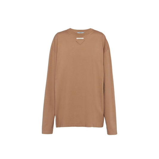 Prada Brown Cotton T-Shirt