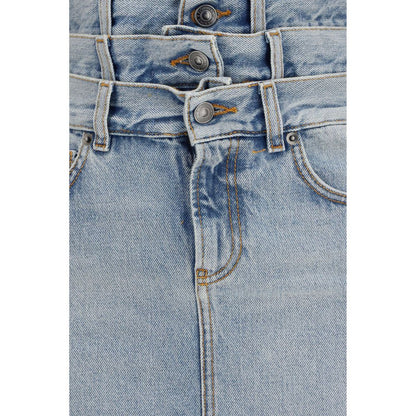 Fiorucci Blue Denim Skirt