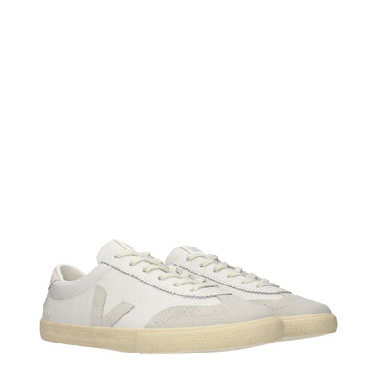 Veja White Leather Sneakers