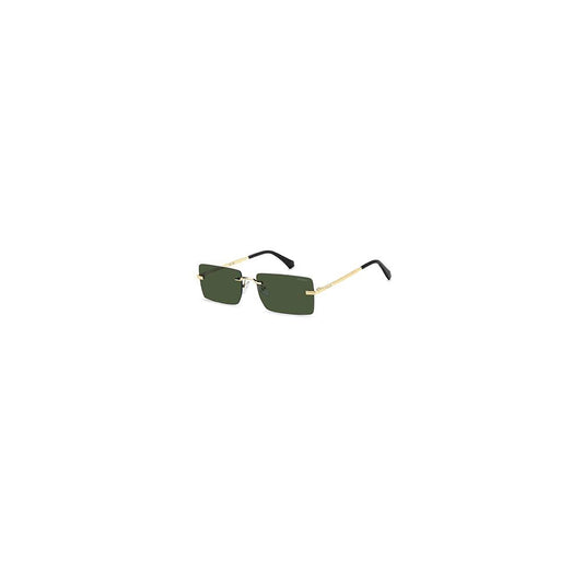 Polaroid Gold Metal Sunglasses